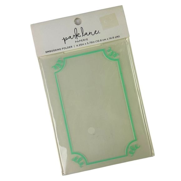 Park Lane Paperie Embossing Folders & Border Lot Of Three NEW In Plastic - Picture 3 of 4